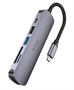 Док-станция HOCO 6-in1 USB-C Multifunction Adapter (HB28) 215213
