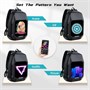 Рюкзак для ноутбука Divoom Cyberbag Pixel Art LED Backpack Black 215587