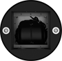 Вытяжка MAUNFELD Ford 39 Isla Sensor Black 202566