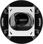 Вытяжка MAUNFELD Ford 39 Isla Sensor Black 202566