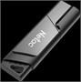 USB Flash накопитель 128GB Netac U505 USB3.2 Black/Silver 217008