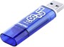 USB Flash накопитель 128GB SmartBuy Glossy Dark Blue (SB128GBGS-DB) 217156