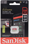 Карта памяти 256GB MicroSD SanDisk Extreme Pro + SD адаптер (SDSQXCD-256G-GN6MA) 217723