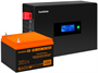 ИБП ExeGate IdealSine SR-1000.LCD.2SH + HRL 12-26 (26Ач) 221483