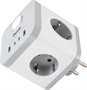 Сетевой разветвитель Buro BU-PW3UC-W 222004