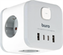 Сетевой разветвитель Buro BU-PW3UC-W 222004