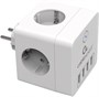Сетевой фильтр Cablexpert Cube CUBE-4-U4-W 222015