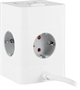 Сетевой удлинитель Buro BU-PTE4.1UC-W 222043