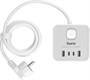 Сетевой удлинитель Buro BU-PTE4.1UC-W 222043