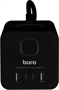 Сетевой удлинитель Buro BU-PTE4.1UC-B 222050