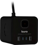 Сетевой удлинитель Buro BU-PTE4.1UC-B 222050