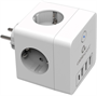 Сетевой фильтр Cablexpert Cube CUBE-4-СU3-W 222091