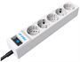 Сетевой фильтр Pilot sG 1.8м 5 розеток White 222105