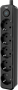 Сетевой фильтр AGNI TP-FD5E-2m-Black 222155