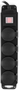 Сетевой фильтр Pilot m-MAX 10м Black 222233