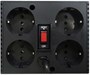 Стабилизатор напряжения Powercom TCA-1200 Black 222338