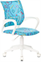 Детское кресло Бюрократ Burokids 1 W Blue Sticks 223276