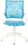 Детское кресло Бюрократ Burokids 1 W Blue Sticks 223276