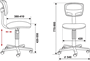 Офисное кресло Бюрократ CH-299NX Black 223307