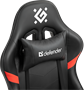 Игровое кресло Defender Sharm Black/Red 223313