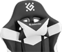 Игровое кресло Defender Urana Black/White 223316