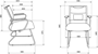 Офисное кресло Бюрократ Balance-AV Black 223348