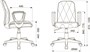 Офисное кресло Бюрократ CH-W327/OR-10 Ivory 223361