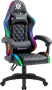 Игровое кресло Defender Legas Black/White 223364