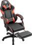 Игровое кресло Defender Serenity Black/Red 223369