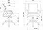 Офисное кресло Бюрократ CH-695NSL Dark Grey 223398