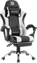 Игровое кресло Defender Tios Black/White 223407