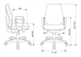 Офисное кресло Бюрократ CH-W545 Blue 223422