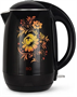 Чайник BQ KT1702P Black/Flowers 203894
