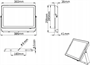 Прожектор Philips Projectline Floodlight 150W 4000K 204622