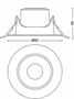 Светильник Philips IMPALA WGDIM SL264 RD 068 6W 27K BL 3PK 204782