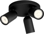 Светильник Philips PONGEE plate/spiral black 3xNW 230V 204873