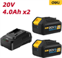 Зарядное устройство + АКБ Deli DL-CM20A4E 205288