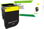 Картридж Lexmark 80C8SYE Yellow 229669