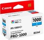 Картридж Canon PFI-1000 Cyan 230830