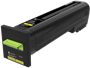 Картридж Lexmark 72K5XYE Yellow 231558
