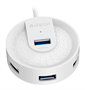 USB-концентратор A4Tech HUB-30 White 233233