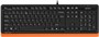 Клавиатура A4Tech Fstyler FK10 Black/Orange 233619