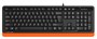 Клавиатура A4Tech Fstyler FKS10 Black/Orange 233623