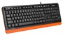 Клавиатура A4Tech Fstyler FKS10 Black/Orange 233623