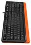 Клавиатура A4Tech Fstyler FKS10 Black/Orange 233623