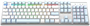 Клавиатура A4Tech Fstyler FS100 Neon Icy Blue 233645