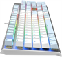 Клавиатура A4Tech Fstyler FS100 Neon Icy Blue 233645