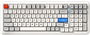 Клавиатура MCHOSE K99 V2 Wireless Retro White 233934