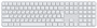 Клавиатура MeeTion K230 Silver/White 233941