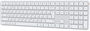 Клавиатура MeeTion K230 Silver/White 233941